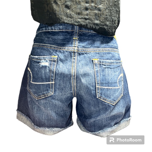 American Eagle Distressed Denim Shorts - Picture 3 of 6